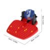 Firebrick Lottery Machine Bingo Game Draw Machine Children's Puzzle Desktop Toys Parent-Child Interactive Toys