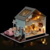 CuteRoom A-035-A Queens Town DIY Dollhouse Miniature Model With Light Music Collection Gift - Toys Ace