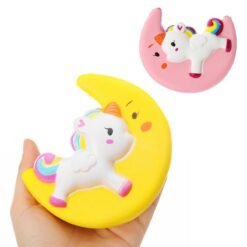 Cartoon Unicorn Moon Pegasus Squishy 11cm Slow Rising Collection Gift Toy - Toys Ace