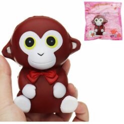 Monkey Squishy 10.5*9*7CM Slow Rising Soft Animal Collection Gift Decor Toy With Packaging - Toys Ace