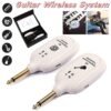 Misty Rose A8-TX/RX Wireless Audio Transmitter Receiver System for Electric Guitar Bass Violin