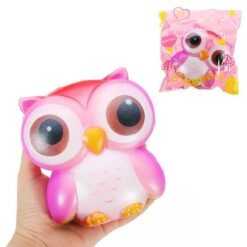 Galaxy Owl Squishy 12.5*12*7cm Sweet Soft Slow Rising Collection Gift Decor Toy Original Packaging - Toys Ace