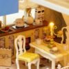 DIY Dollhouse Miniature Kit Doll House With Furniture Gift Craft Toy - Toys Ace