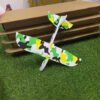 Gold DIY 350mm Wingspan 2.4GHz 2CH MPP Carbon Fiber Slow Fly Glider Park Flyer Indoor Electric Mini RC Airplane RTF