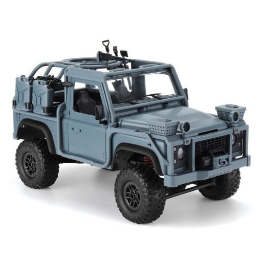 Light Slate Gray MN Model MN96 1/12 2.4G 4WD Proportional Control Rc Car with LED Light Climbing Off-Road Truck RTR Toys Blue