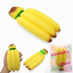 YunXin Squishy Banana Jumbo 20cm Soft Sweet Slow Rising With Packaging Fruit Collection Gift Decor - Toys Ace