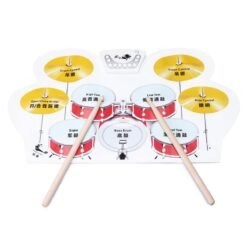 Tomato Electronic Drum Speakers Set Rollup Musical Pedals Digital Instruments Kits