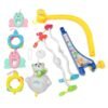 Lavender Melodies Song Baby Mobile Crib Bed Bell Kid Electric Music Box Love Soft Colorful Plush Dolls Toy