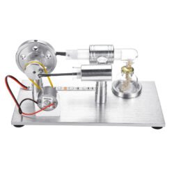 Stirling Engine Model External Combustion Model Toy With LED Light