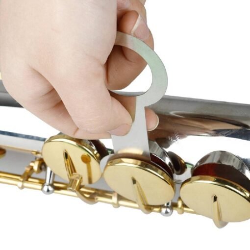 Tan 8Pcs W8 Woodwind Saxophone Repair Tool Pressure Pad Tools for ALto/Soprano/Tenor Saxophone