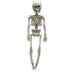 Dark Gray Halloween Party Home Decoration Skeleton Horrid Scare Scene Simulation Human Body Toys Props