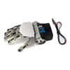Gray DIY QDS-1503 Robot Arm Smart Metal Hand Manipulative Finger Kit for Robot