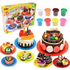 Sweet Children Kitchen Toys Birthday Cake Color Clay Suit Handmade Toys