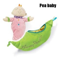 Newborn Bebe Cute Stuffed & Plush Toys kids Stuffed Pea Prince Doll Baby Sleeping Dolls - Toys Ace