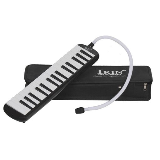 Dark Slate Gray IRIN 32 keys Multicolor Black And White Keys Melodica With Hard Box