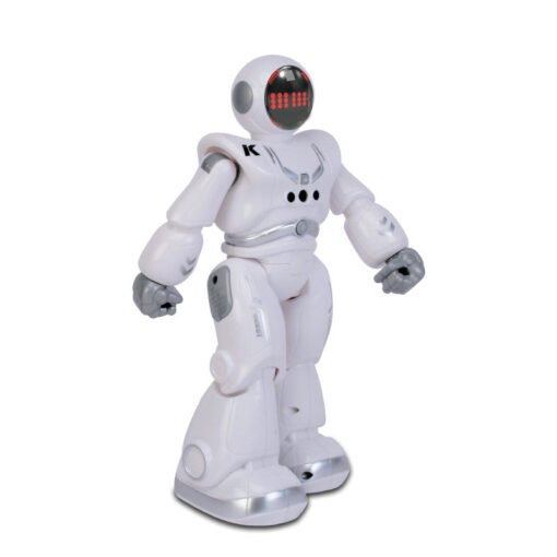 Light Gray JJRC R18 2.4G Gesture Sensing Programmable Remote Control Robot Music Dance Robot Toy