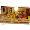 Homeda M2011 Japanese-style Sushi Restaurant DIY Doll House Assembly Cabin Creative Toy With Dust Cover Indoor Toys - Toys Ace