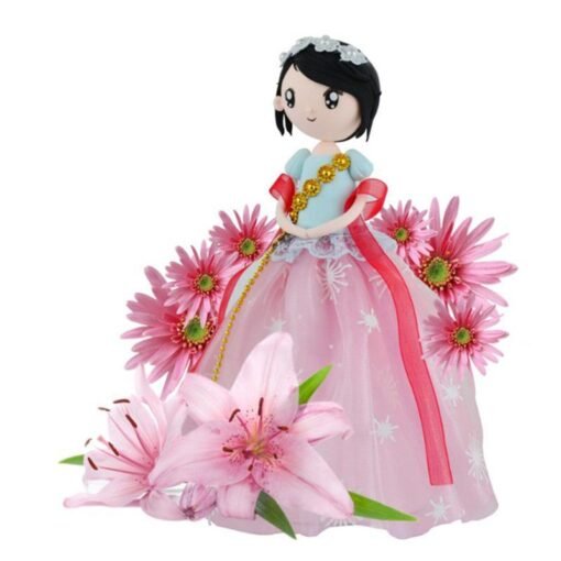 Thistle DIY Clay Doll Figures With Manual Soft Ultralight Non-Toxic Modelling Clay Gift Decor