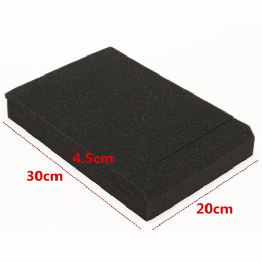 Studio Foam Monitor Isolation Pad Pads Soundproofing Foam Wall Tile (A)