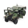 Dim Gray HG P408 Upgraded Light Sound Function 1/10 2.4G 4WD 16CH RC Car U.S.4X4 Military Vehicle Truck without Battery Charger