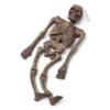 Dim Gray Halloween Party Decoration Luminous Vocal Simulation Frame Skeleton Horrid Scare Scene Props Toys