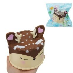 Antler Cake Squishy Toy 11.5*12.5 CM Slow Rising With Packaging Collection Gift - Toys Ace