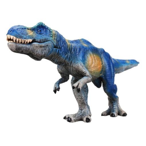 Dark Slate Blue Jurassic T-Rex Tyrannosaurus Rex Dinosaur Toy Diecast Model Collector Decor Kids Gift