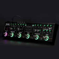 Black MOOER Black Truck Multi-modulation Guitar Effects Pedal with 6 Effects Built Into 1 Simple Unit