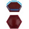 Dark Red Burst Gyro Arena Disk Exciting Duel Spinning Top Bey blades Launcher Stadium Toys