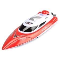 Orange Red HJ806 RC Boat High Speed 35km/h 200m Control Distance Fast Ship With Cooling Water System