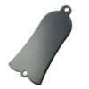 Dim Gray Guitar Adjustment Lever Cover 2 Holes Iron Core Cover Trapezoidal Iron Core Cover