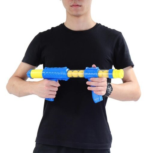 Black Amusement Park Toy Shooting Trainning Novelties Toys Kid Funny Target Toy Gun With Soft Bul lets