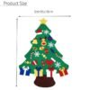 Christmas Tree Set with Ornaments Gift Door Wall Hanging Decoration - Toys Ace