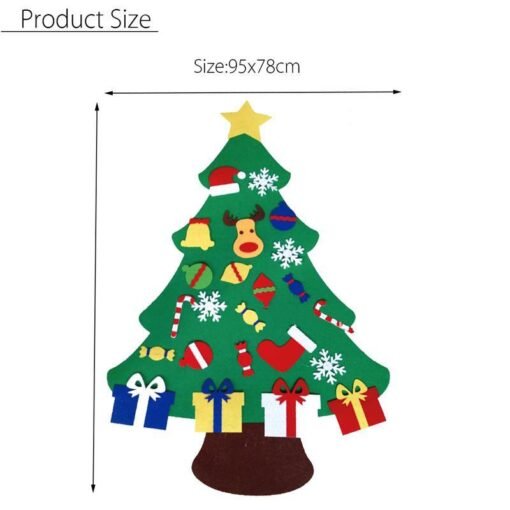 Christmas Tree Set with Ornaments Gift Door Wall Hanging Decoration - Toys Ace