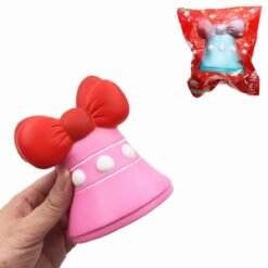 SquishyFun Jingle Bell Squishy Jumbo 12cm Christmas Gift Decor Collection Slow Rising With Packaging Toy - Toys Ace