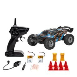 S809 Several Battery RTR 1/32 2.4G 2WD Mini RC Car Dual Speed Off-Road Vehicles Kids Child Toys LED Light Model