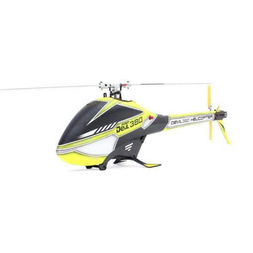 Light Goldenrod ALZRC Devil 380 FAST FBL 6CH 3D Flying RC Helicopter Standard Combo With 3120 Pro Brushless Motor 60A V4 ESC