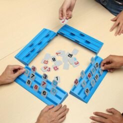 Dodger Blue Magic Bridge Desktop Games Mahjong Puzzle For Kids Children Toys