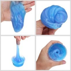 Saddle Brown Beautiful Color Mixing Cloud Slime Squishy Putty Scented Stress Kids Clay Toy