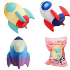 Simela Squishy Rocket 14.5cm Slow Rising Toy Gift Collection With Packing - Toys Ace