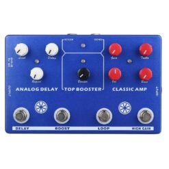 MOSKY AUDIO TONE MAKER 4 in 1 AMP Simulate/LOOP/Booster/delay Guitar Effect Pedals And True Bypass - Toys Ace