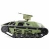 Dark Sea Green Feilun FC138 1/12 2.4G 30km/h RC Tank Electric Armored Off-Road Vehicle RTR Model