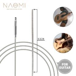 Tan NAOMI 10pcs Soft Acoustic Guitar Preamp Bridge Saddle Piezo Under Pickup Rod Piezo For Folk Guitar /Classical Guitar Use