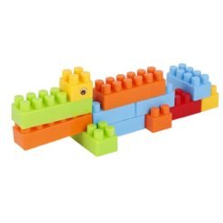 Yellow Green Goldkids HJ-3806D 88PCS Multi-style DIY Assembly Play & Learning Blocks Toys for Kids Gift