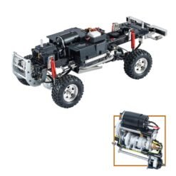 Dark Slate Gray HG P409 1/10 2.4G 4WD RC Car Pickup Truck Rock Crawler without Battery Charger Model
