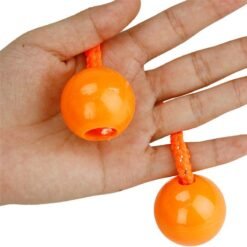 Dark Orange Knuckles Fidget Yoyo Begleri Bundle Control Roll Game Anti Stress Toy