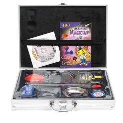 Dim Gray Aluminum Alloy Instruction With CD Magic Box Upscale Children Prop Set