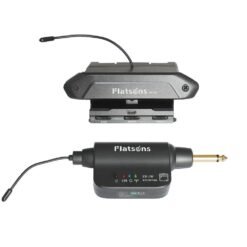 Dark Slate Gray Flatsons FP-1W Multi-functional Acoustic Guitar Pickup Sound Hole Pickup with Volume/Bass/Middle/Treble Controls Phase Switch