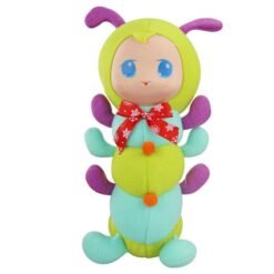 Caterpillar Stuffed Bedtime Playmate Short Plush Toy Gift Decor Collection (Green) - Toys Ace