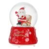 Santa Crystal Ball with Lighting Music Effects Music Box Christmas Gift Table Home Decoration